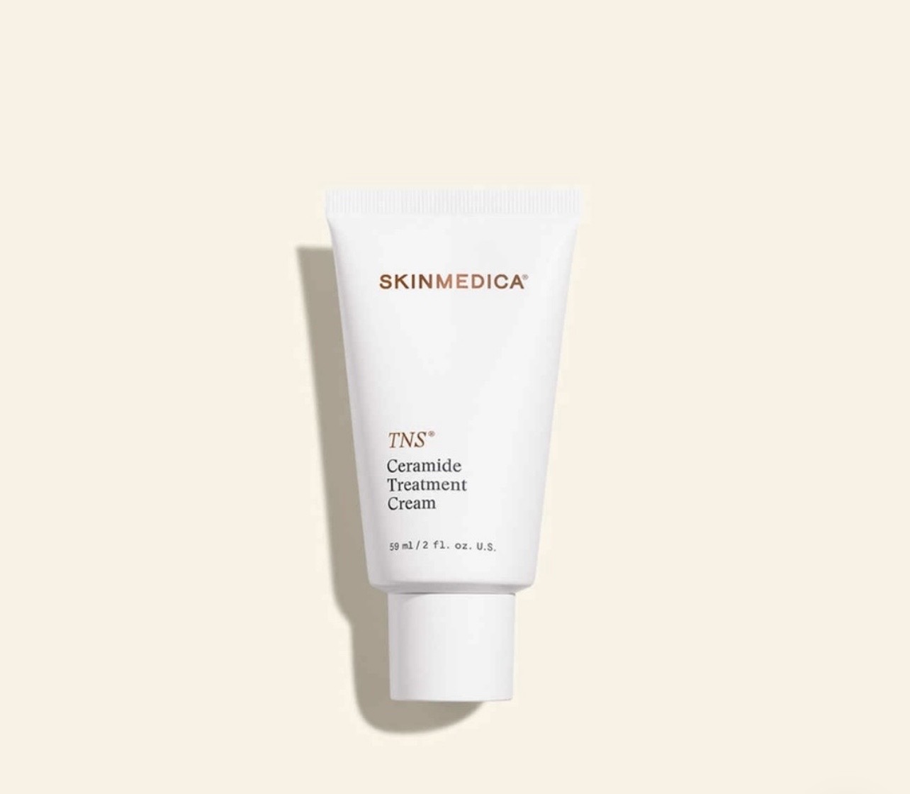 SkinMedica TNS Ceramide Treatment Cream, 59 mL barrier-supporting moisturizer, available at TK Beauté in Livermore, CA